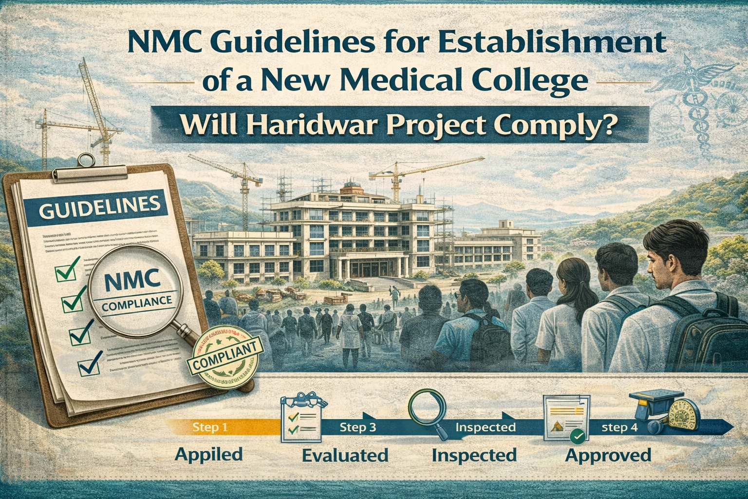 NMC Guidelines for Establishment of a New Medical College- Will Haridwar Project Comply?